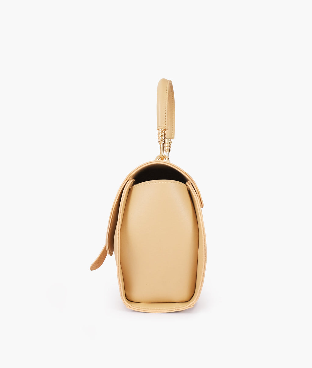 LumaVex - Off-white top-handle hexagon bag