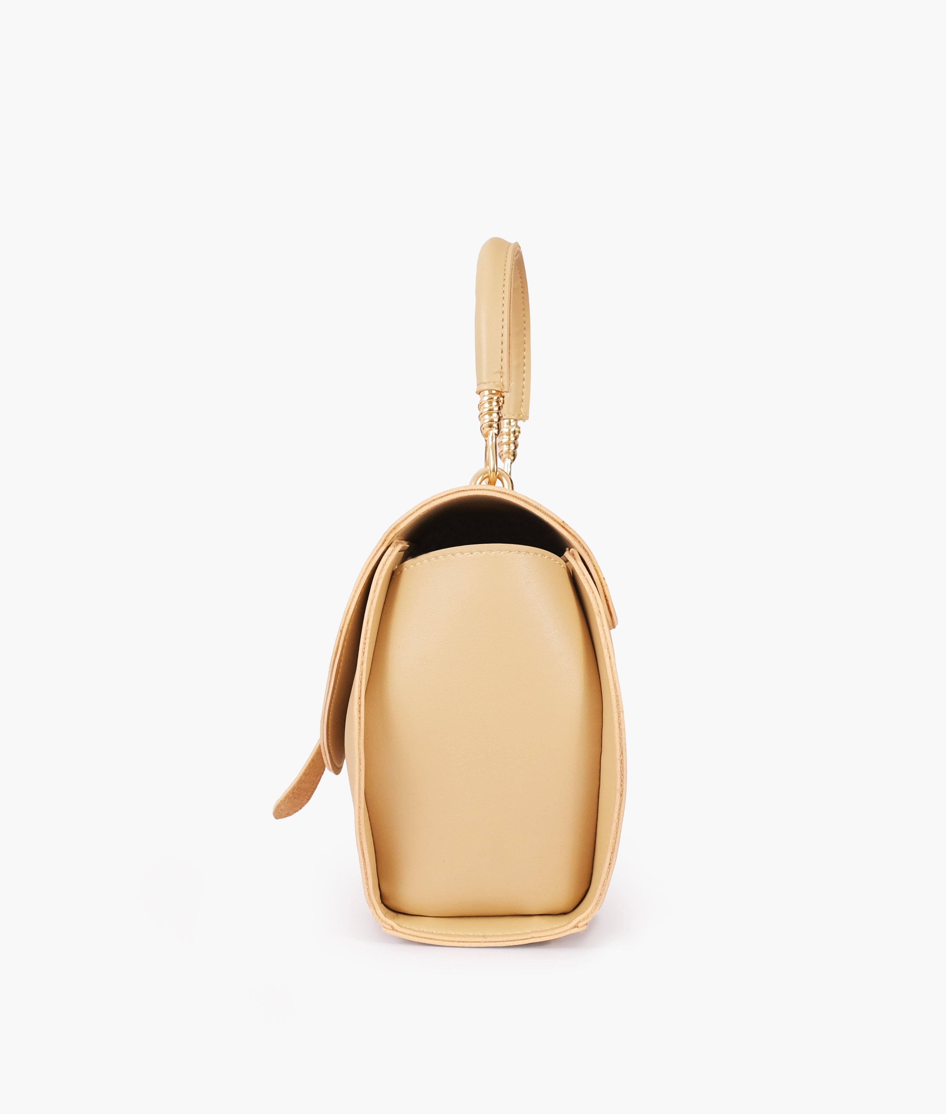 LumaVex - Off-white top-handle hexagon bag