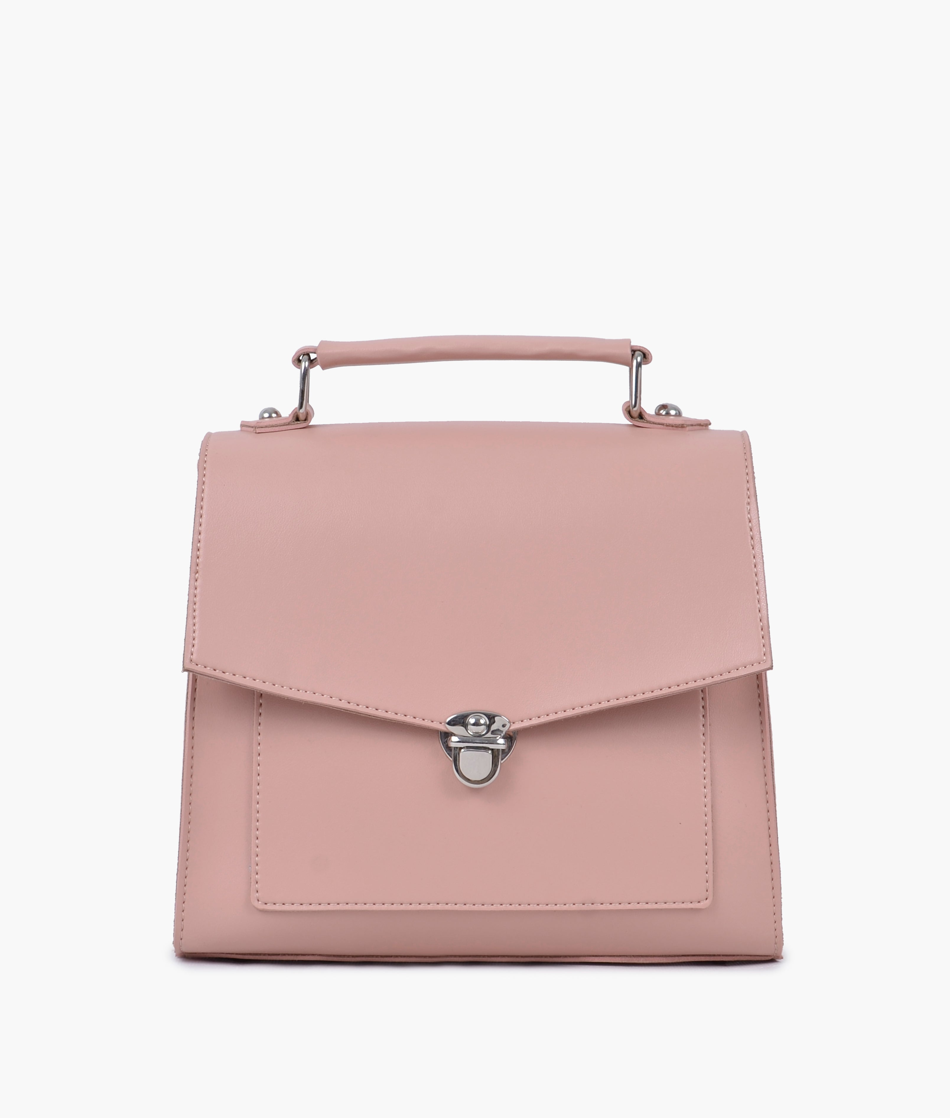 LumaVex - Peach push-lock messenger bag
