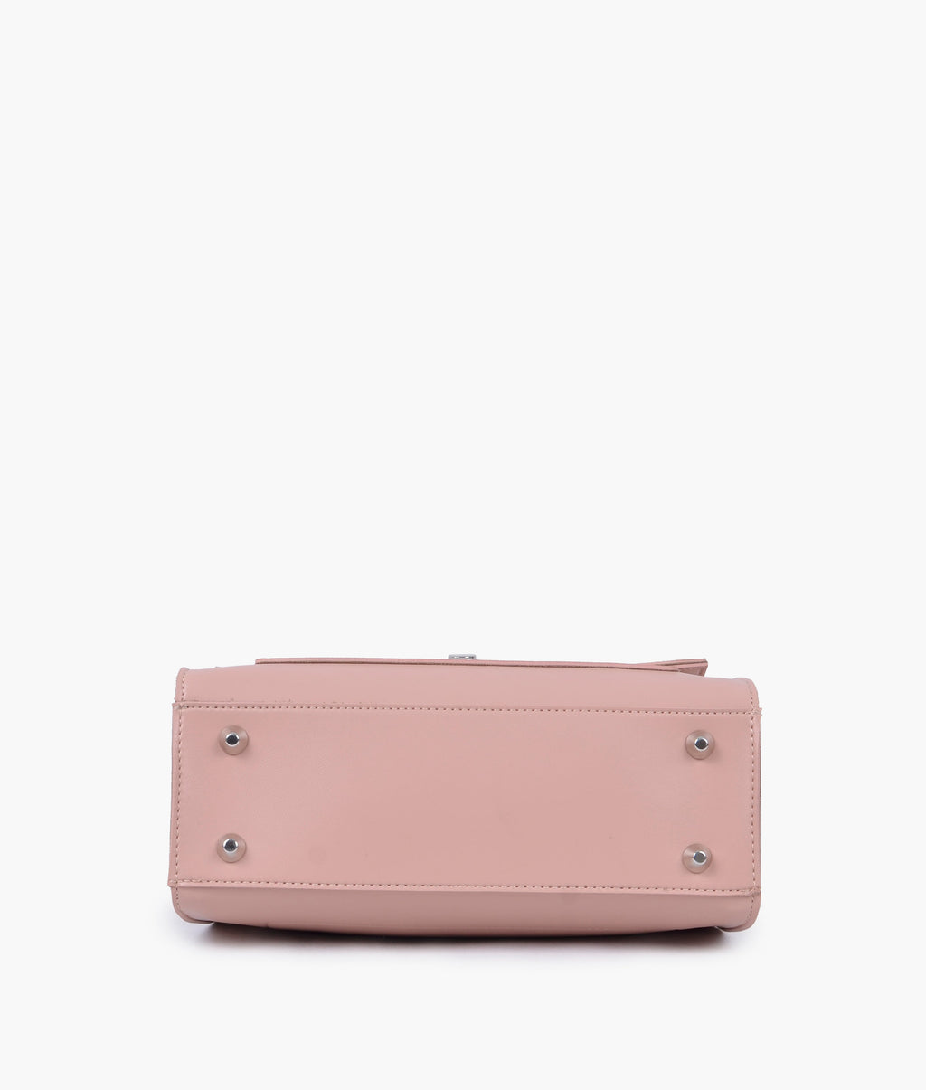 LumaVex - Peach push-lock messenger bag
