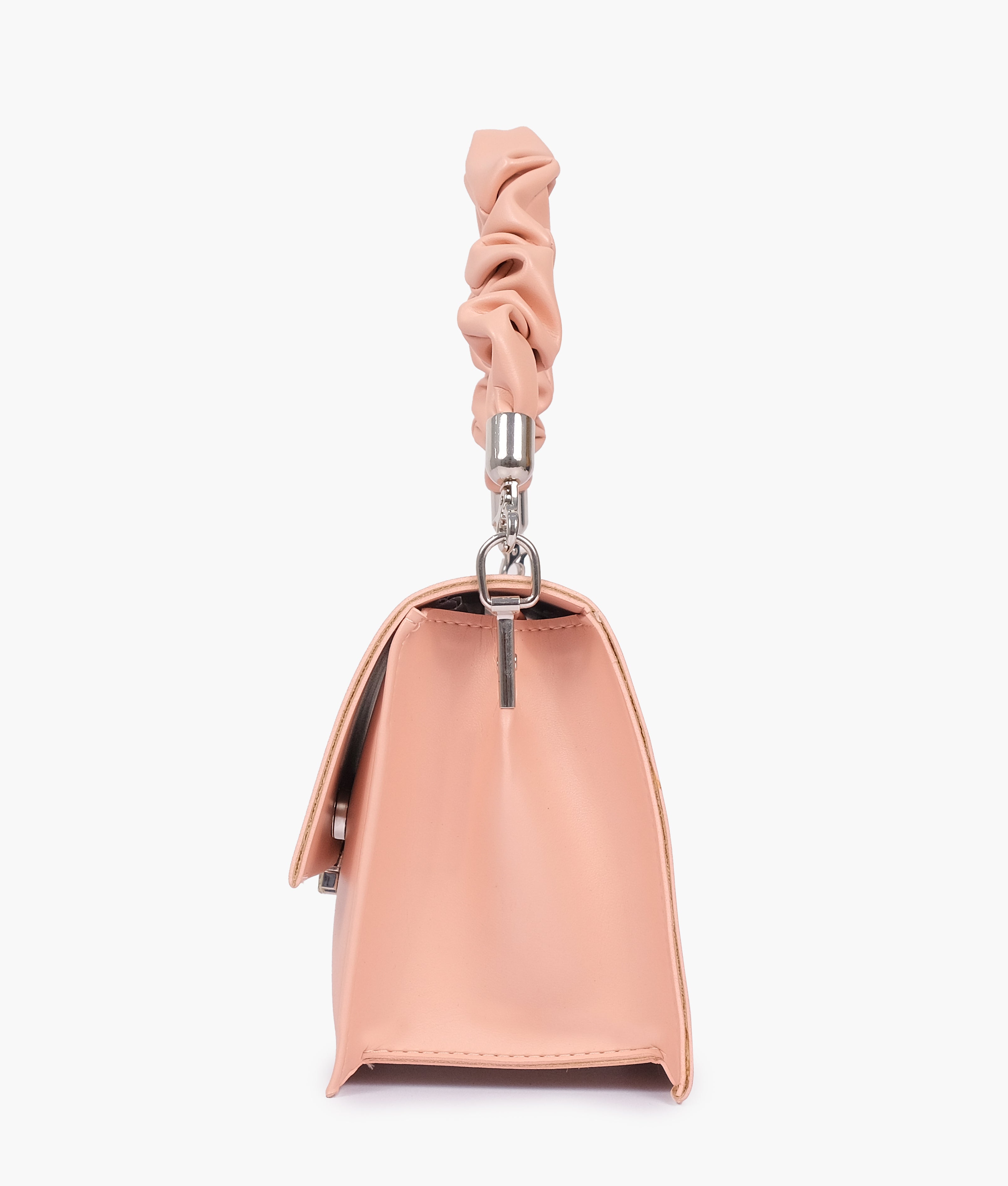 LumaVex - Peach top-handle mini cross-body bag