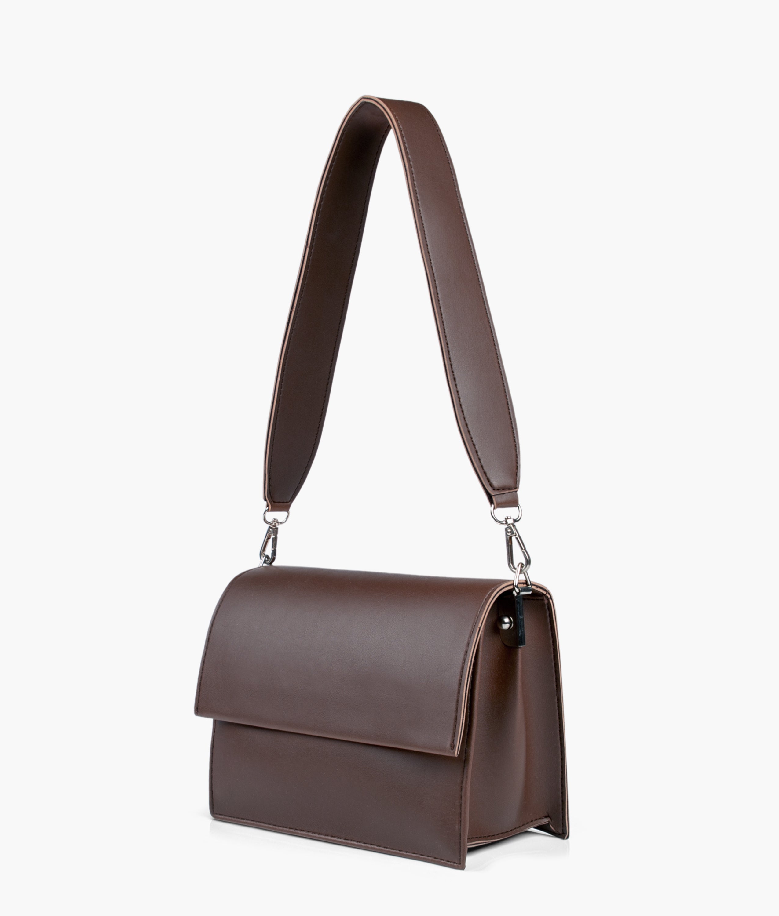 LumaVex - Dark brown mini cross-body bag