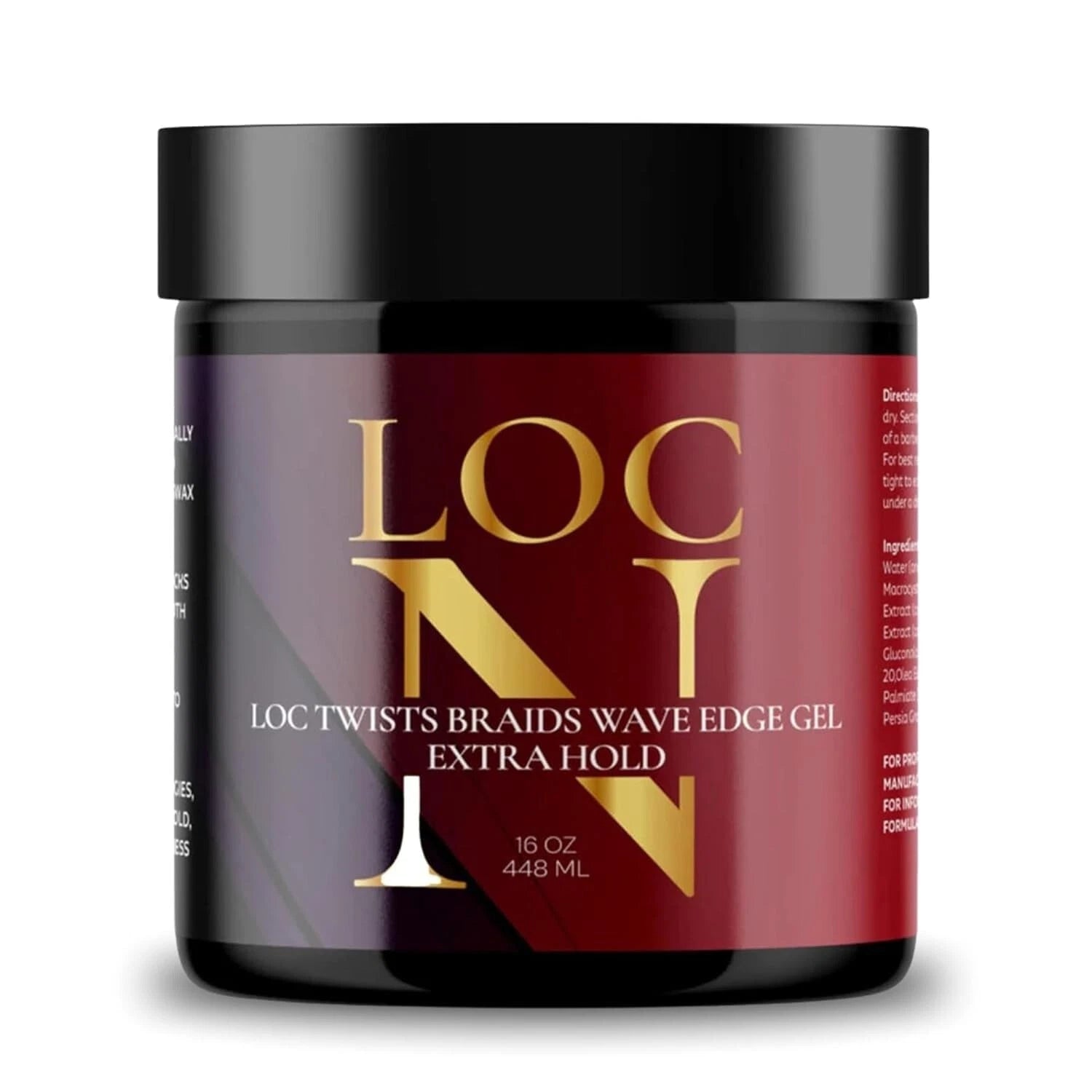 Ultra Hold Styling Gel – Extra Strength Edge Control for Locs, Braids & Waves (16oz)