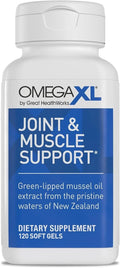 Advanced Omega Joint Support Softgels – Green-Lipped Mussel Oil for Mobility & Muscle Comfort (120 Softgels)