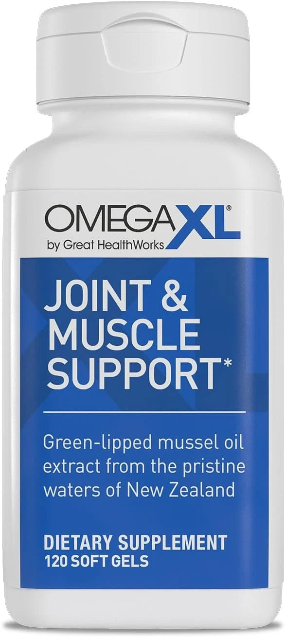 Advanced Omega Joint Support Softgels – Green-Lipped Mussel Oil for Mobility & Muscle Comfort (120 Softgels)