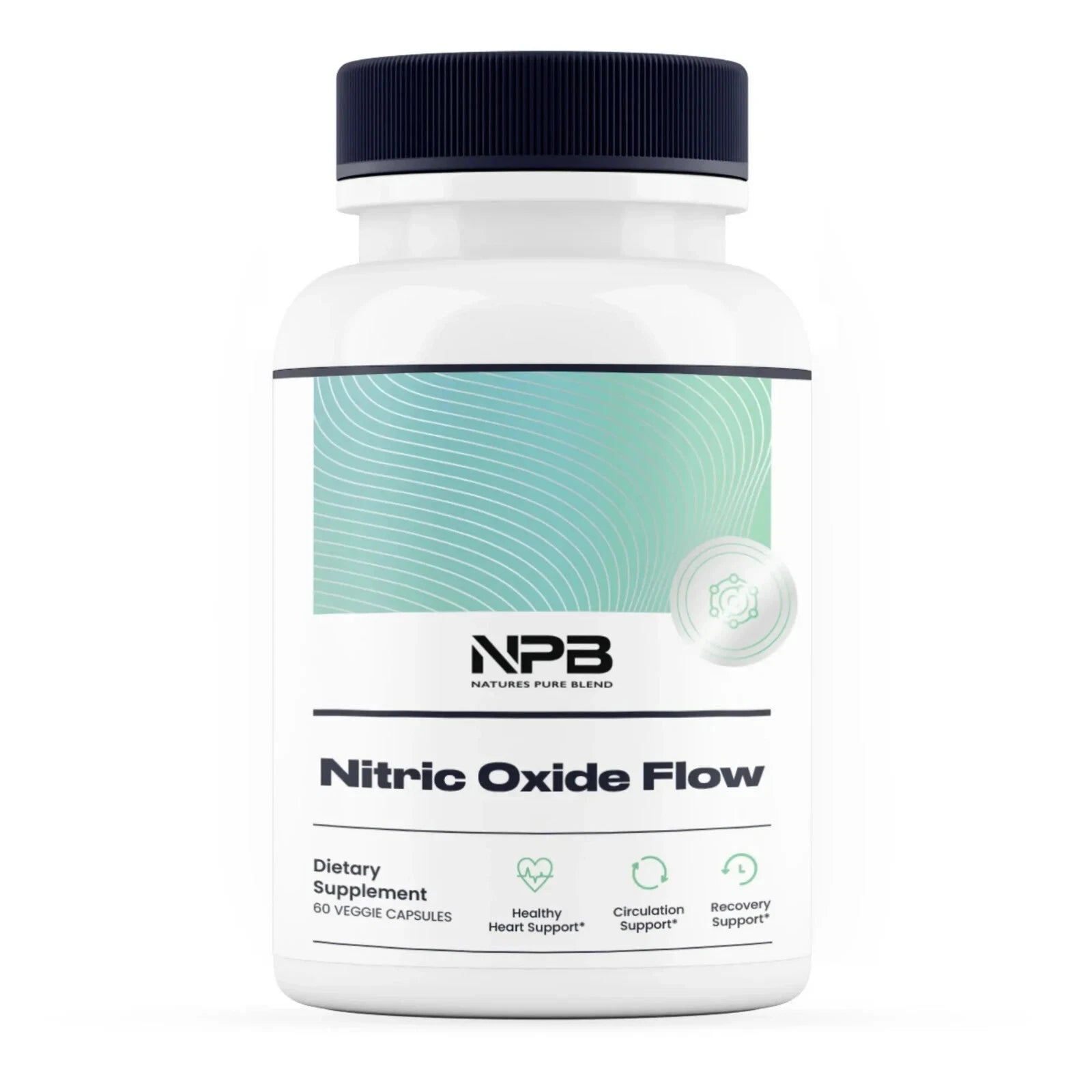 Advanced Nitric Oxide Boost Capsules – Blood Flow, Circulation & Energy Support with L-Arginine & L-Citrulline (1500mg, 60 Capsules)