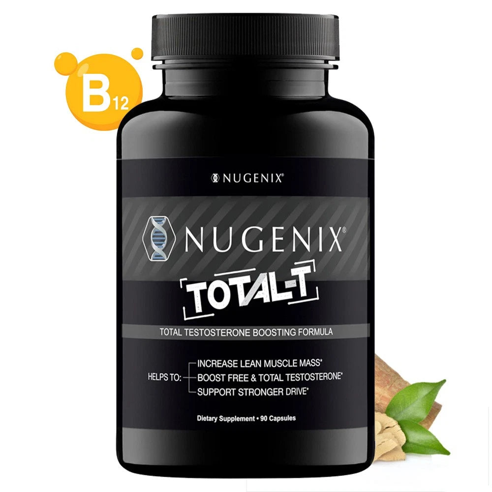 Men’s Testosterone Support Capsules – Energy, Strength & Endurance Booster with Boron & Vitamin B6 (90 Capsules)