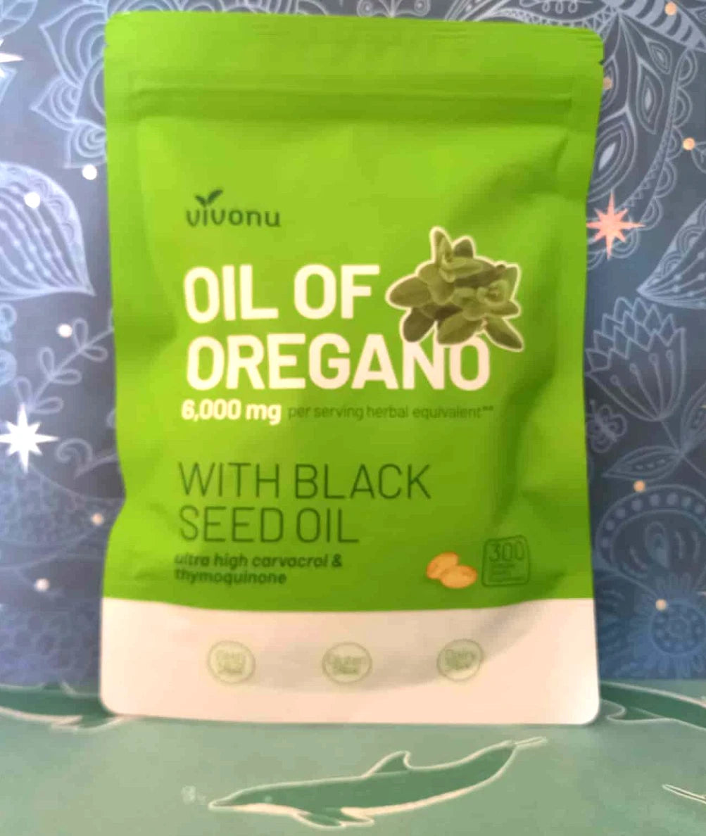 High-Potency Oregano Oil Softgels 6000mg – 300 Count with Black Seed Oil
