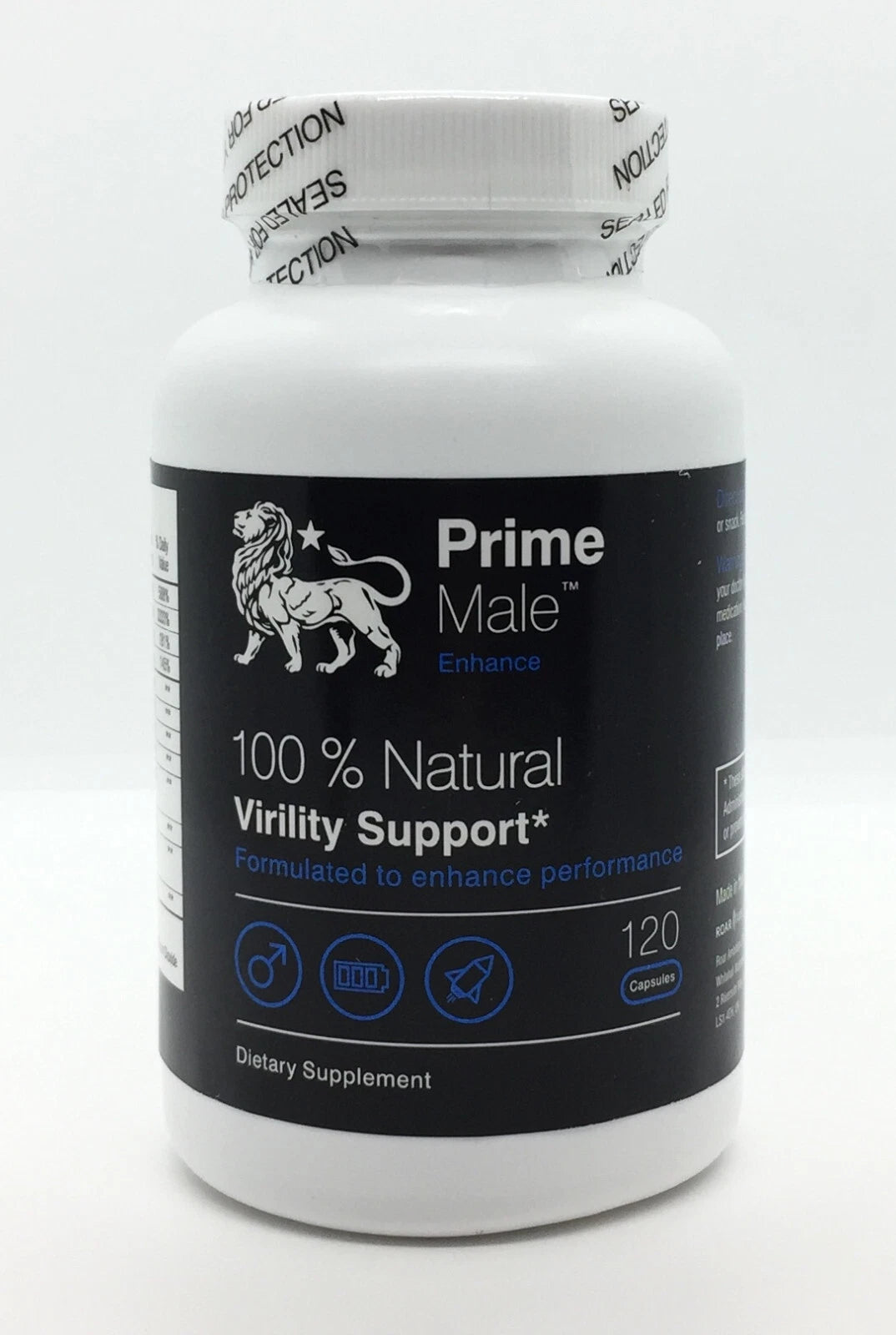 Men’s Performance & Vitality Capsules – Energy, Stamina & Drive Support with Zinc, Maca & Herbal Blend (120 Capsules)