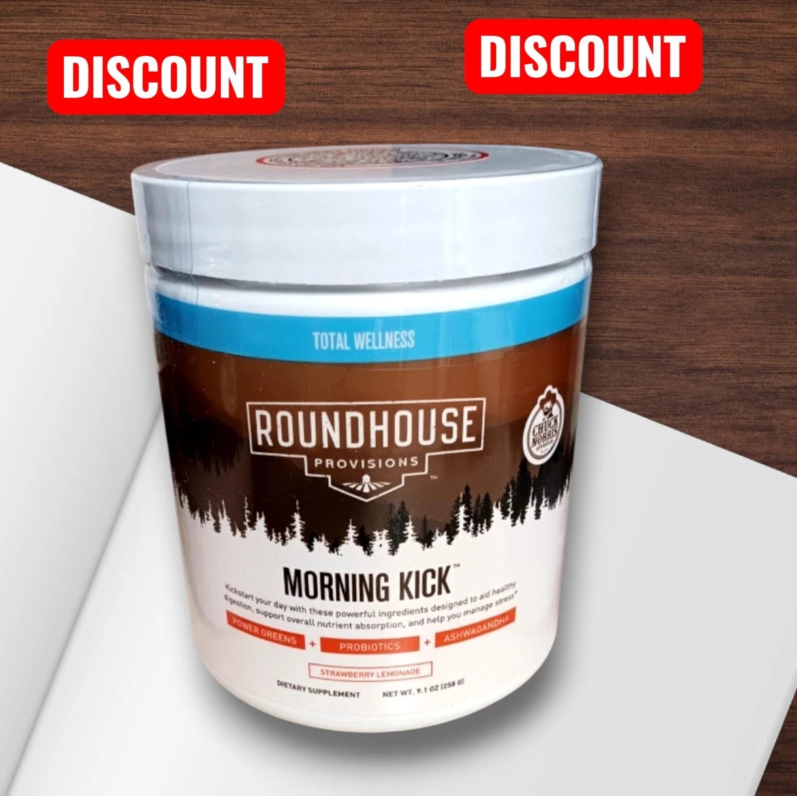 Morning Vitality Green Superfood Powder – Daily Energy & Wellness Blend with Ashwagandha for Digestion, Immunity & Focus