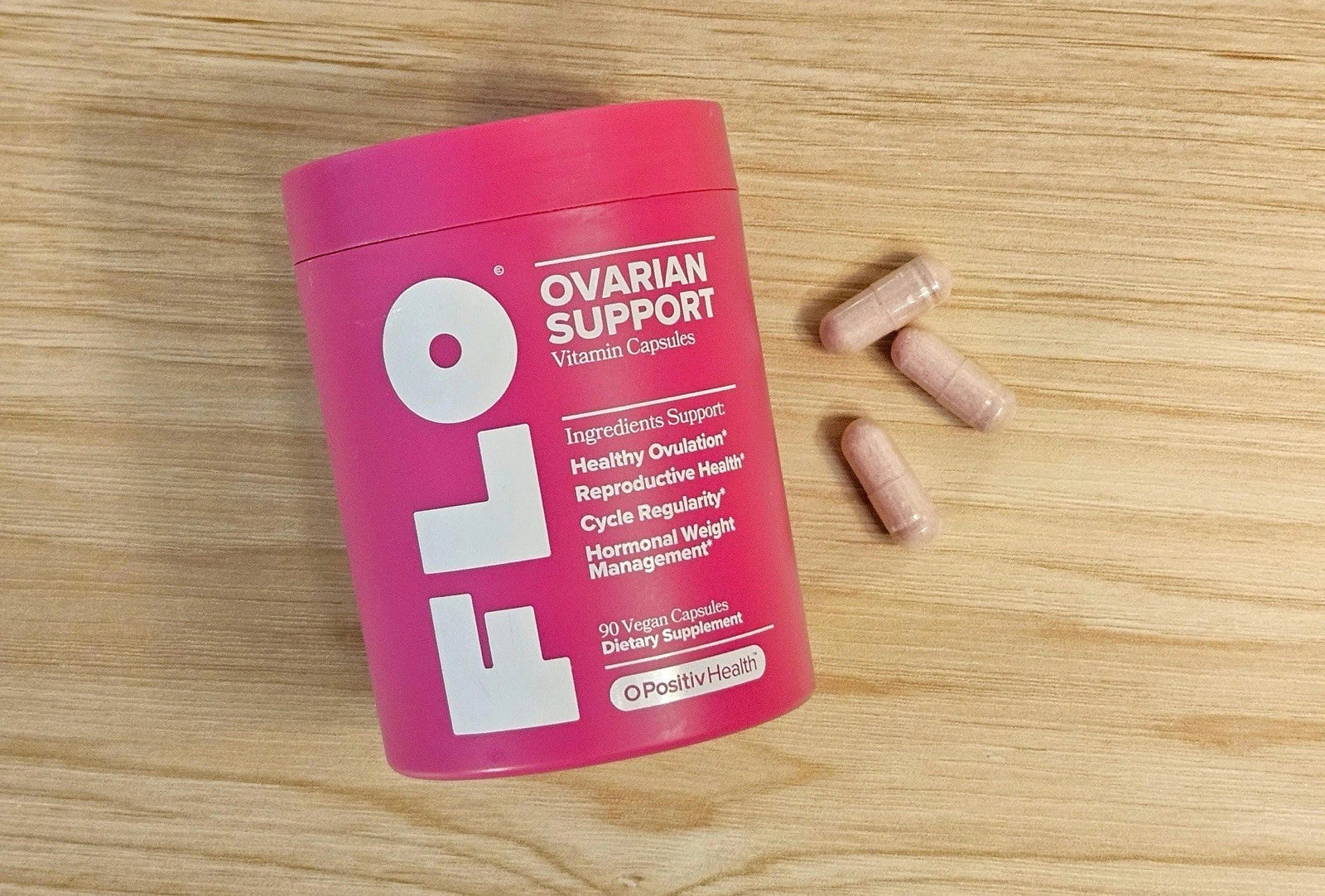 Women’s Ovarian Support Capsules – Hormone Balance & Cycle Wellness Formula (90 Vegan Capsules)