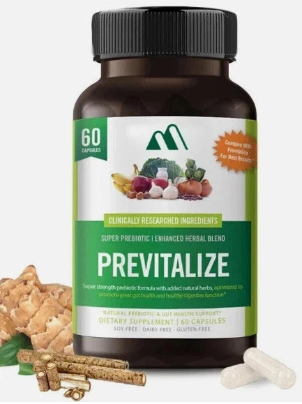 Advanced Prebiotic Fiber Capsules – Gut Health, Digestion & Bloating Support Formula (60 Count)