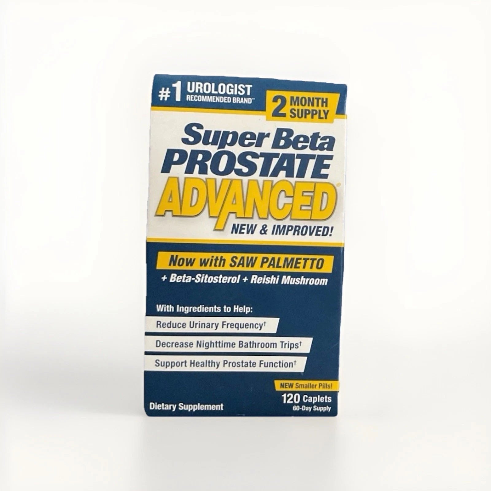 Advanced Prostate Support Capsules – Saw Palmetto Formula for Men’s Health & Urinary Comfort (120 Count)