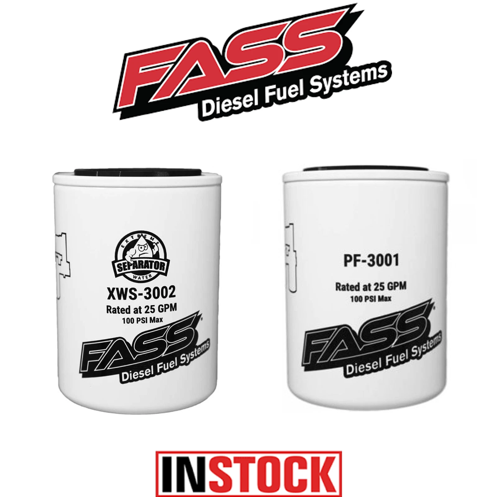 Titanium Fuel Filter Replacement Kit – High-Performance Water Separator & Particulate Filters (XWS-3002 / PF-3001)