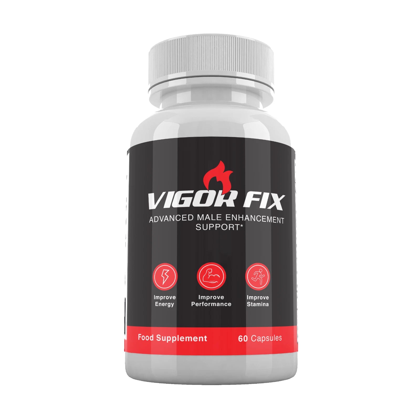 VigorFix Advanced Performance & Stamina Capsules – 60 Count (1-Month Supply)