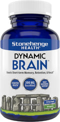 Advanced Brain Boost Capsules – Memory, Focus & Mental Clarity Support | Nootropic Formula with Bacopa & Choline | 60 Capsules