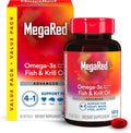 Advanced Krill Oil Omega-3 Softgels – 500mg High Absorption Formula for Heart Health & Energy (80 Count)