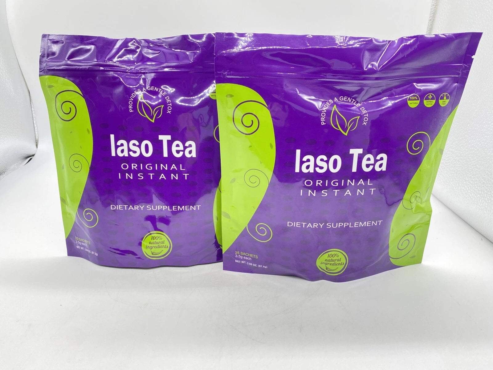 Herbal Detox Slim Tea – Dual Pack Cleanse & Digestive Support Drink – Natural Weight Management Formula (50 Sachets)