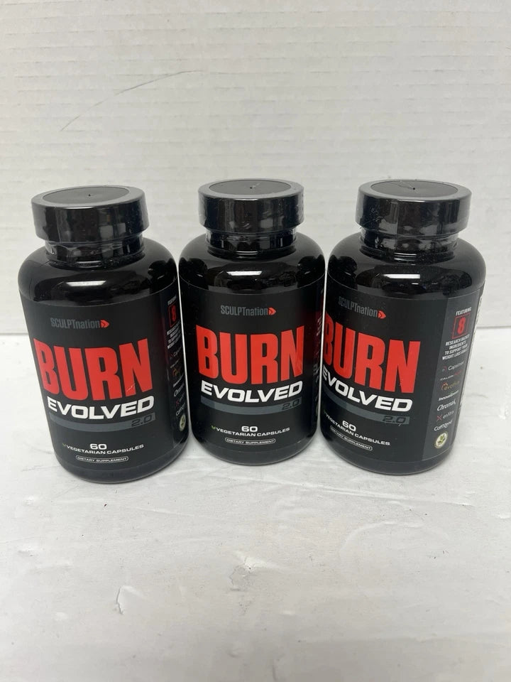 Thermo Burn Fat Loss Capsules – Advanced Metabolism & Energy Support Formula | 3 Bottles | 180 Capsules Total