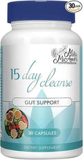 15-Day Gut & Colon Cleanse Capsules – Natural Detox, Bloating Relief & Digestive Support Formula