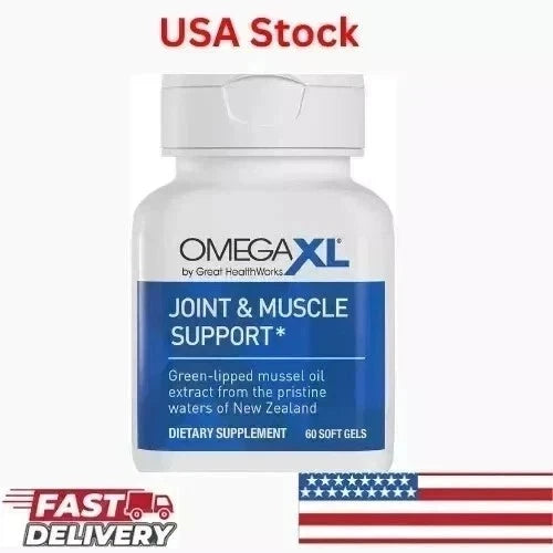 Advanced Omega Joint Support Softgels – Muscle Comfort & Mobility Formula (60 Softgels)