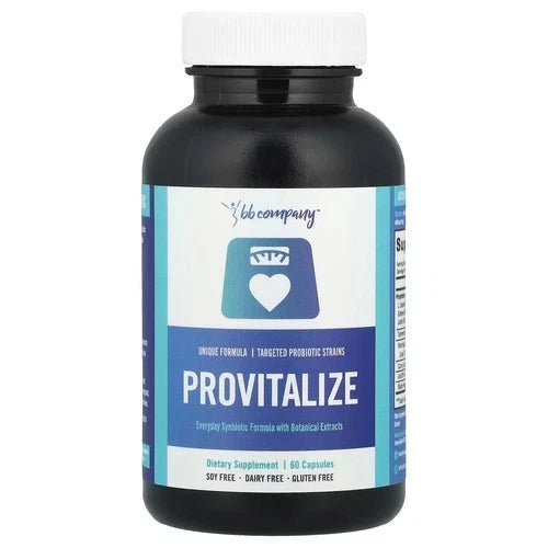 Advanced Synbiotic Gut Support Capsules – Probiotic, Prebiotic & Herbal Blend for Digestion & Balance (60 Count)