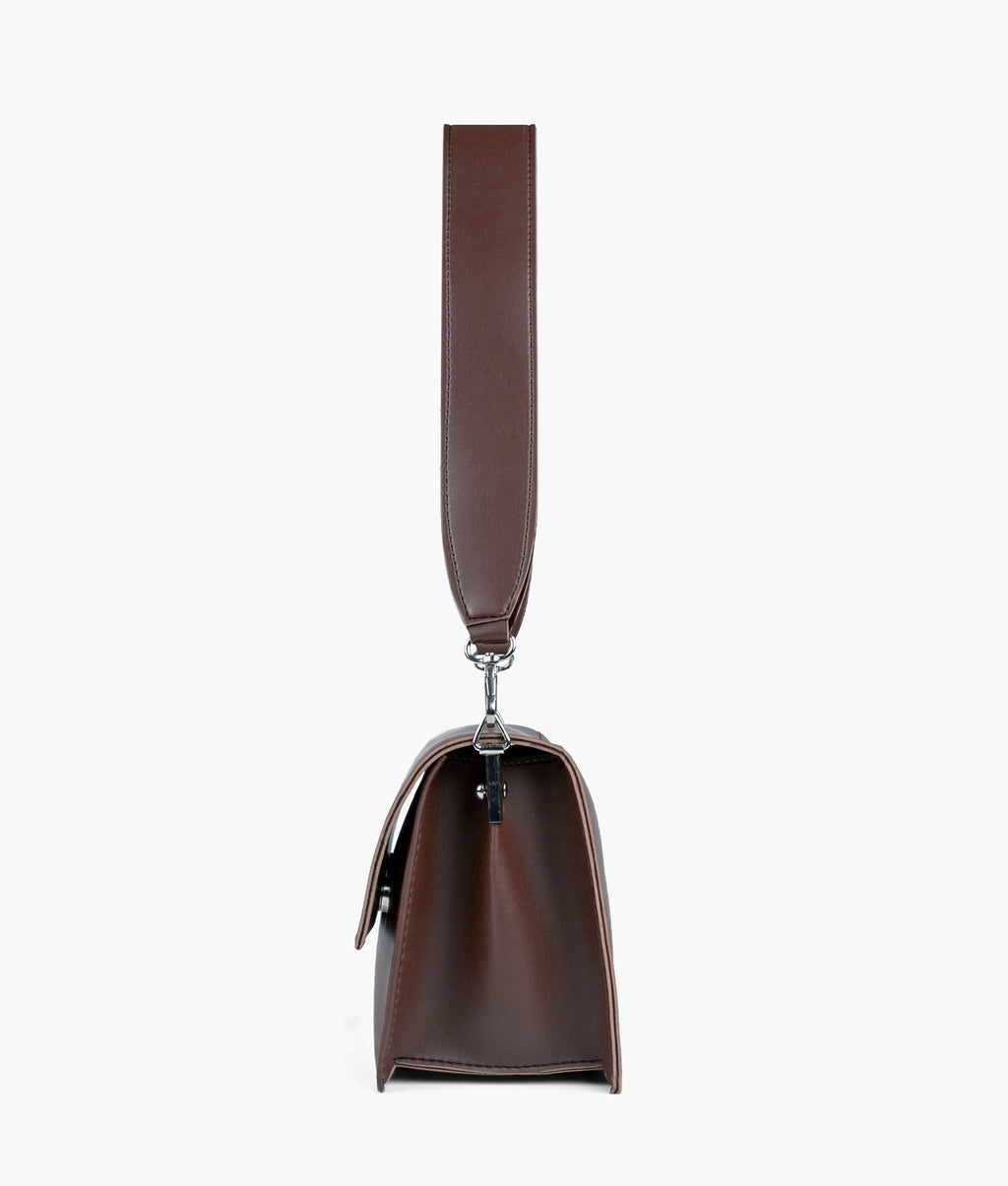 LumaVex - Dark brown mini cross-body bag
