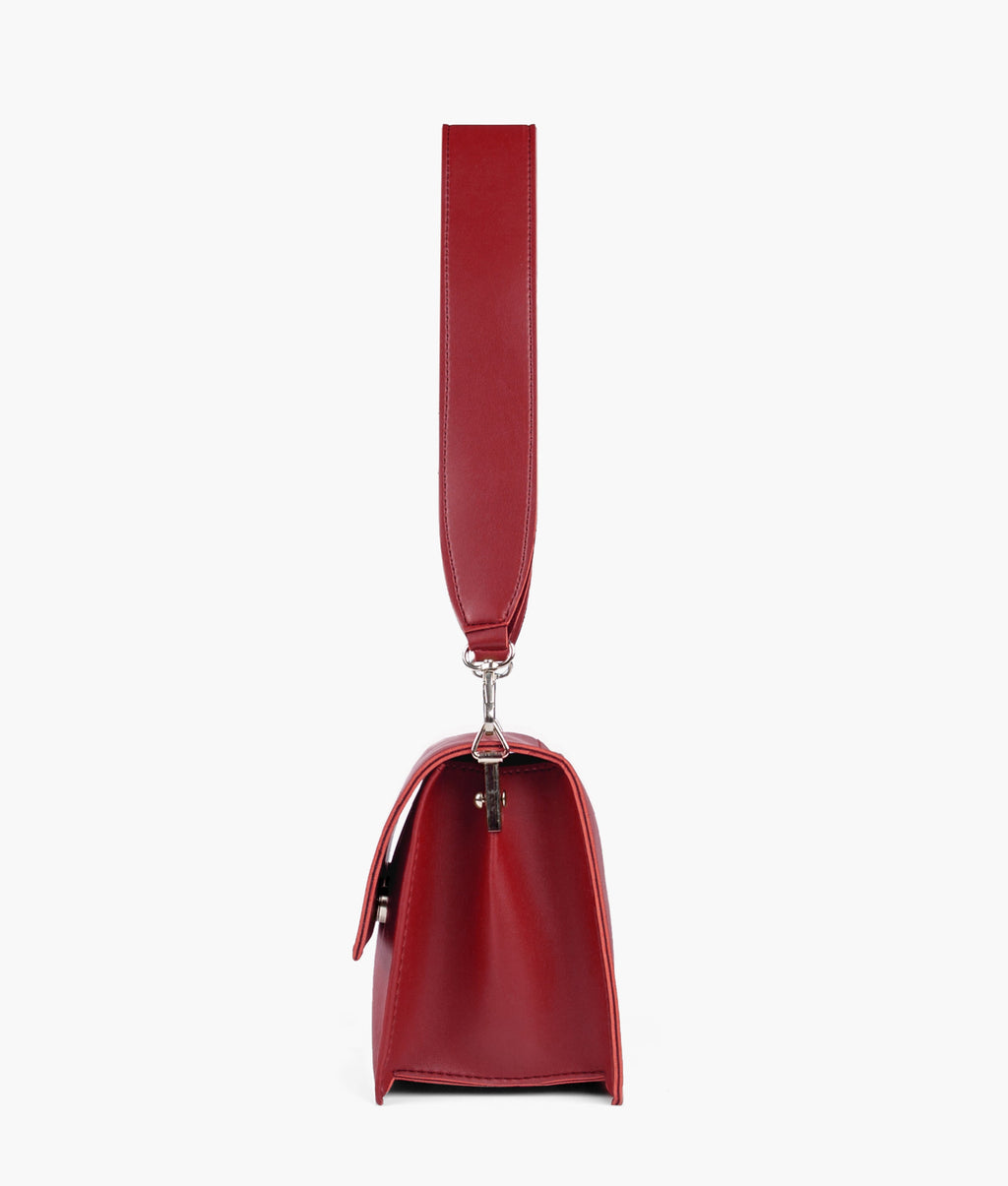 LumaVex - Maroon mini cross-body bag